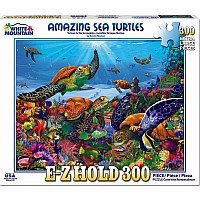 Amazing Sea Turtles (300 pc LF) White Mountain