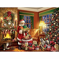 Delivering Gifts - 500 Piece - White Mountain Puzzles