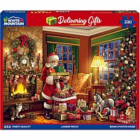 Delivering Gifts (500 pc) White Mountain