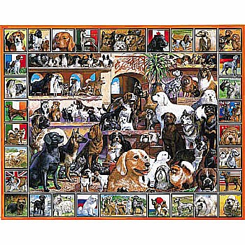 World of Dogs Jigsaw Puzzle - White Mountain Puzzles