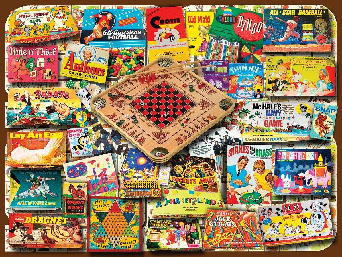 Classic Games (1438pz) - 500 Pieces