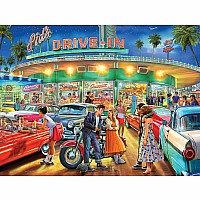 American Drive-In - 1000 Piece - White Mountain Puzzles