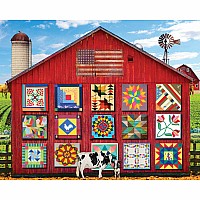Barn Quilts (1000 pc) White Mountain