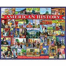 American History - 1000 Piece - White Mountain Puzzles