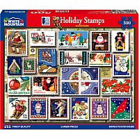 Holiday Stamps - 500 Piece - White Mountain Puzzles