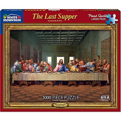 Last Supper - 1000 Piece - White Mountain Puzzles