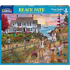 Beach Path - 1000 Piece - White Mountain Puzzles