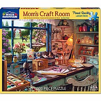 Mom’s Craft Room (1000 pc) White Mountain