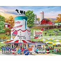White Mntn Puzzles Dairy Bar 1000pc