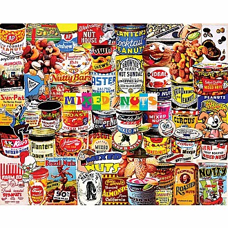 Mixed Nuts - 1000 Piece - White Mountain Puzzles