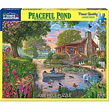 Peaceful Pond - 1000 Piece - White Mountain Puzzles