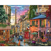 White Mountain Puzzles Paris Sunset 1000 Piece