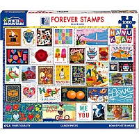 Forever Stamps - 1000 Piece - White Mountain Puzzles