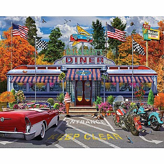 Bill & Sally's Diner (1000pc puzzle)