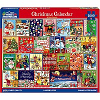 Christmas Calendar - 1000 Piece - White Mountain Puzzles