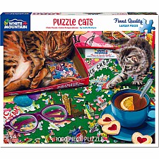 Puzzle Cats - 1000 Piece - White Mountain Puzzles