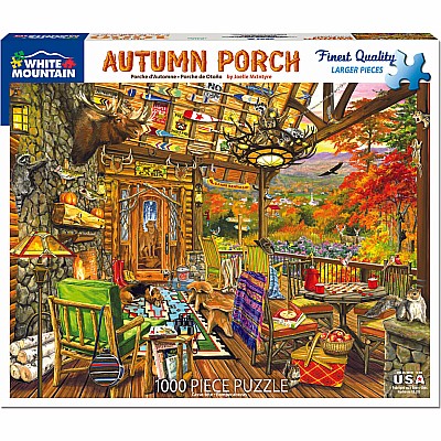 Autumn Porch - 1000 Piece Jigsaw Puzzle