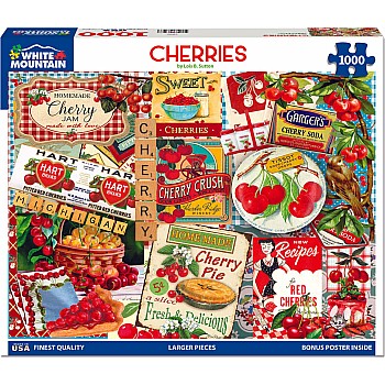 Cherries - 1000 Piece Jigsaw Puzzle