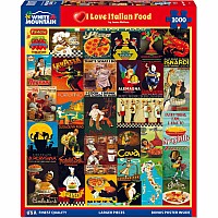 I Love Italian Food - 1000 Piece Jigsaw Puzzle