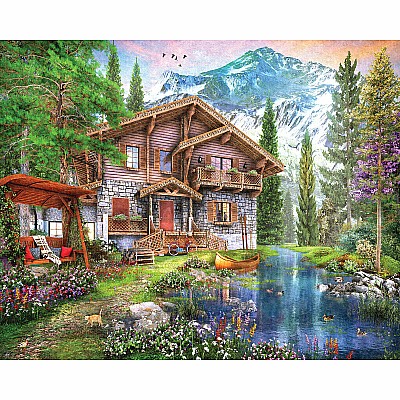 Mountain Chalet - 1000 Piece Jigsaw Puzzle