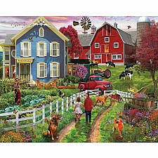 Country Farm Life - 1000 Piece Jigsaw Puzzle
