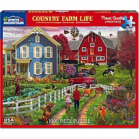 Country Farm Life - 1000 Piece Jigsaw Puzzle