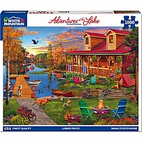 Adventures At The Lake - 1000 Piece Jigsaw Puzzle