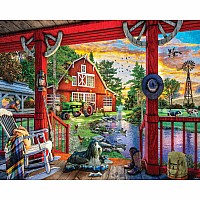 Farm Porch - 1000 Piece Jigsaw Puzzle