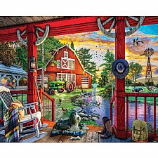Farm Porch - 1000 Piece Jigsaw Puzzle