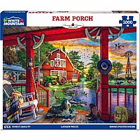 Farm Porch - 1000 Piece Jigsaw Puzzle