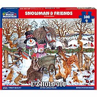 Snowman and Friends - 300 Piece Jigsaw Puzzle