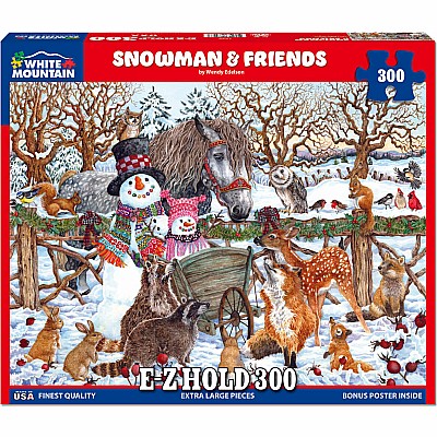 Snowman and Friends - 300 Piece Jigsaw Puzzle