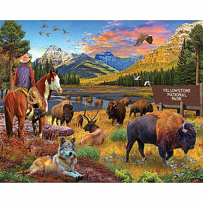 Yellowstone - 1000 Piece Jigsaw Puzzle