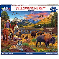 Yellowstone - 1000 Piece Jigsaw Puzzle