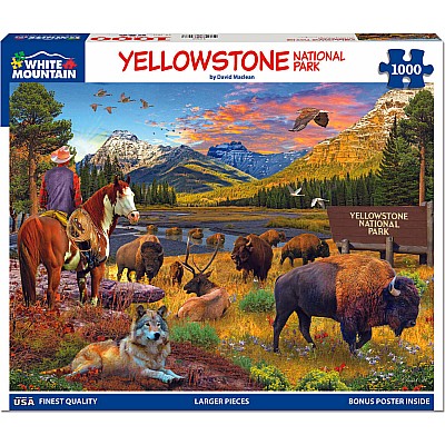 Yellowstone - 1000 Piece Jigsaw Puzzle