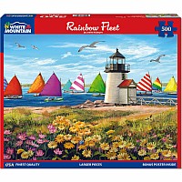 Rainbow Fleet - 500 Piece Jigsaw Puzzle