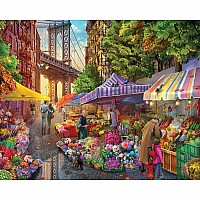 Flower Market - 1000 Piece Jigsaw Puzzle