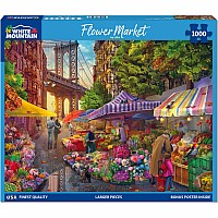 Flower Market - 1000 Piece Jigsaw Puzzle