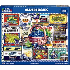 Blueberries - 1000 Piece Jigsaw Puzzle