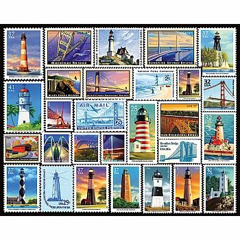 Lighthouses and Bridges - 1000 Piece Jigsaw Puzzles
