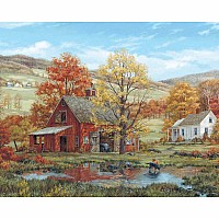 Friends in Autumn - 1000 Piece - White Mountain Puzzles