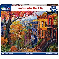 Autumn In The City - 1000 Piece Jigsaw Puzzle