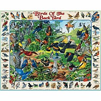 Birds of the Back Yard - 1000 Piece - White Mountain Puzzles