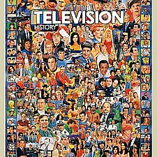 Television History Jigsaw Puzzle-White Mountain Puzzles