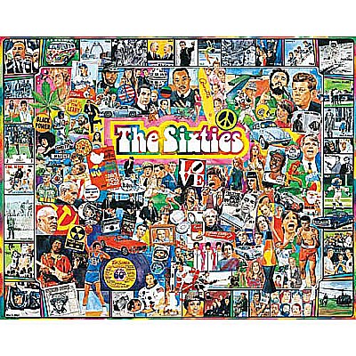 The Sixties (1000 pc) White Mountain