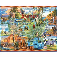 National Parks - 1000 Piece - White Mountain Puzzles