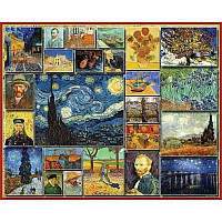 White Mountain Puzzles Great Painters Van Gogh 1000 Piece 