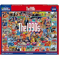 The Nineties - 1000 Piece - White Mountain Puzzles