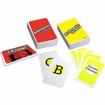 Scattergories Card Game