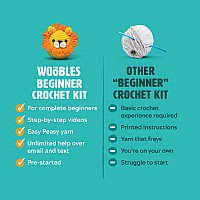 Sebastian the Lion Beginner Crochet Kit